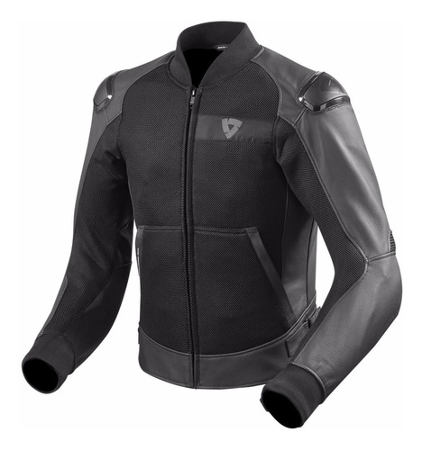 Campera Revit Blake Air Cuero Mesh Pista Moto Delta