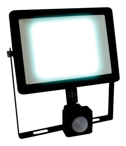 Imagen 1 de 10 de Reflector Led 50w iMac Sensor Movimiento Alta Potencia Full
