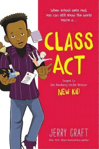 Class Act, De Jerry Craft. Editorial Harpercollins Publishers Inc, Tapa Blanda En Inglés