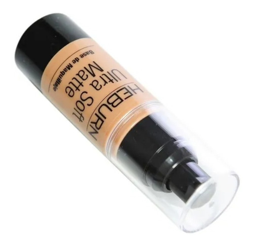 Base De Maquillaje Heburn Ultra Soft Matte Hd Tono Oscuro