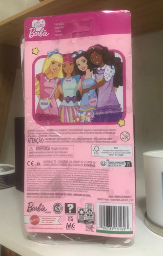 Mi Primera Barbie Para Vestir Pijama Unicornio