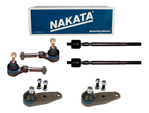 Kit 2 Extremos 2 Rotulas 2 Precap Nakata Kangoo 2001 A 2009