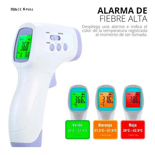Imagen 6 de 9 de Termómetro Electrónico Digital Para Toma De Temperatura