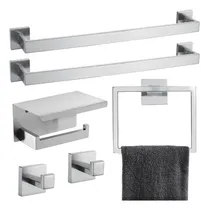 Comprar Juego De Accesorios Para Baño Con Barra Y Soporte Para Toall