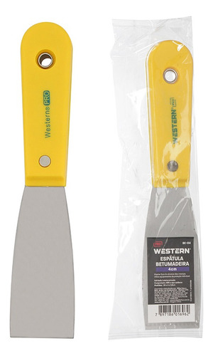 Kit 3 Espatula Aço Cabo Plastico Massa Pintura Gesso Rejunte