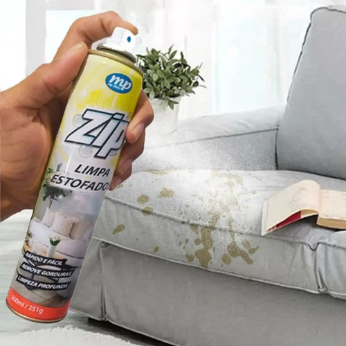 2 Spray Limpa Estofado Carpetes Higienizacao Remove Sujeiras