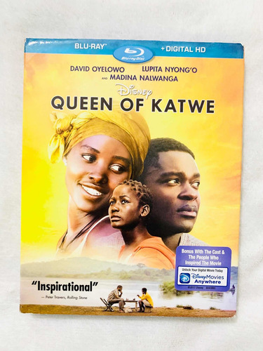 Queen Of Katwe Reina Bluray, Disney Lupita Nyongo Importada