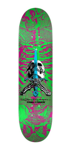 Powell Peralta Skateboards - Skull & Sword / Incluye Lija..!