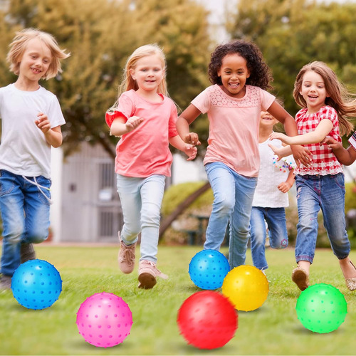 Jerify 24 Piezas Bolas Knobby Ball Ball Ball Ball Juguete Gr