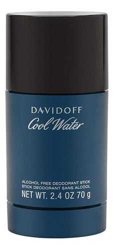 Davidoff Cool Water For Men 70g Barra De Desodorante Sin Alc