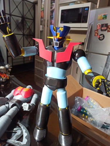 Imagen 3 de 6 de Mazinger Z 3d Robot No Bandai Articulado