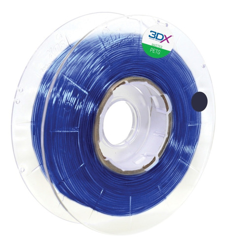 Imagem 1 de 4 de Filamento Petg 1,75 Mm | 500g | Azul Translucido