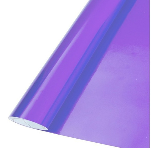Adesivo P/ Envelopamento Geladeira Moveis Portas Violeta 5mt