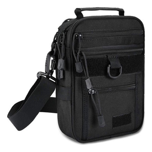 Bolsa Ombro Tatico Lateral Coldres Pistola Saque Rapido Edc