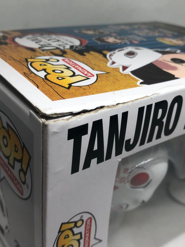 Funko Pop! Ds - Tanjiro Con Mascara #867 Caja Dañada