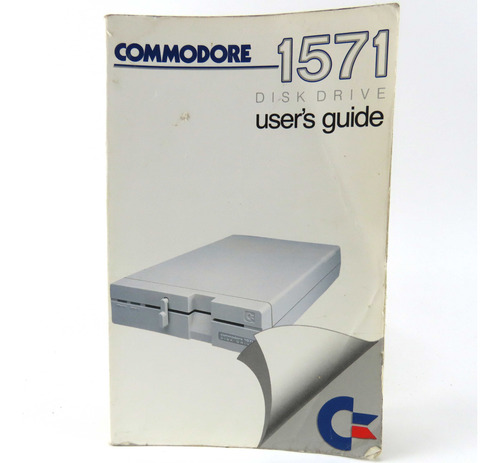L2316 Commodore 1571 Disk Drive Users Guide (Usado)