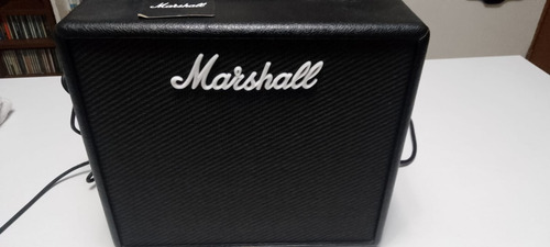 Amplificador P/ Guitarra 25w, Marshall Code25 Color Negro Negro (Usado)