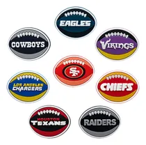 Comprar Broches Nfl De 14 Pinos, Capacetes Balon Para Bonés, Roupas