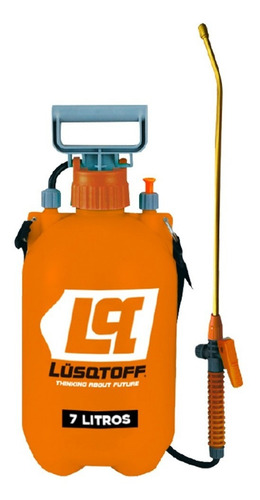 Imagen 1 de 2 de Fumigador Pulverizador Lusqtoff Fpl7 Manual 7 Litros 6cts