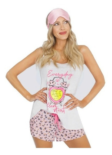 Pijama Short Y Musculosa So Fresh Start De So Pink 11641