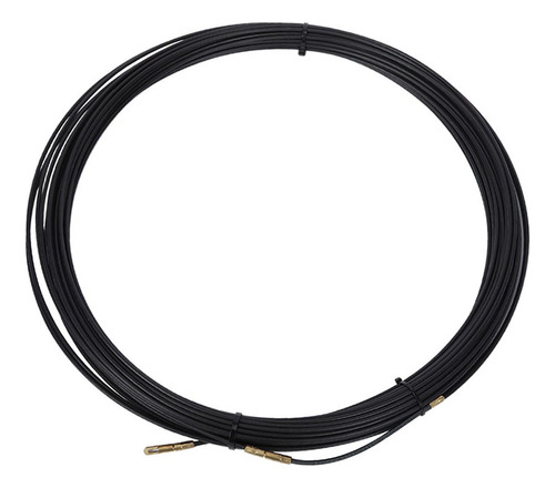 Sujetador De Cable De Pescado De Fibra De Vidrio Negro: 5m