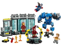 Comprar Lego Marvel Laboratorio De Iron Man Salón De Armaduras 76315 384 Super Heroes