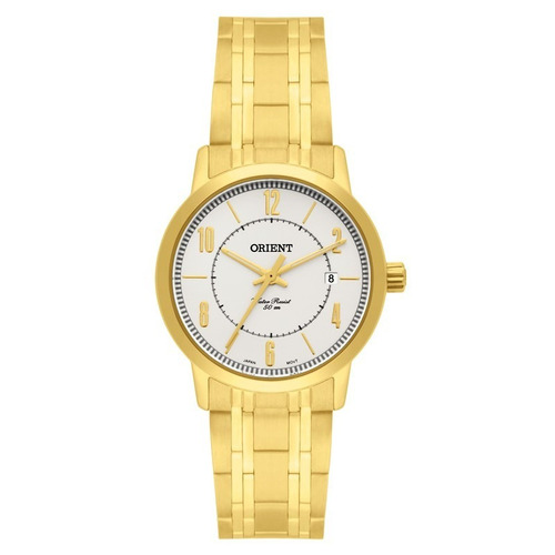 Relógio Orient Fgss1110 S2kx Dourado Numeros