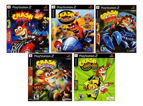 Coleção Crash - Playstation 2 / Luxemburgo Net