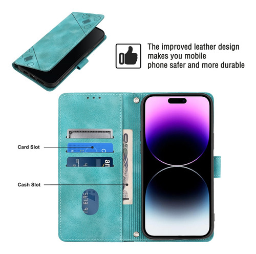 Funda Tipo Cartera Multifuncional De La Serie Umidigi Con Puntales Ajustables Y Correa De Hombro Desmontable, Ranuras Para Tarjetas