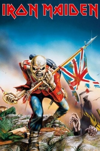 Poster Stop Online Iron Maiden - Cartel De Música (trooper) 