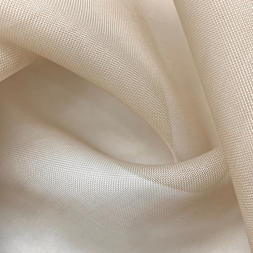 Tela Voile 1 Metro X 3,0 Ancho Ideal Cortinas Decoracion Beige Liso