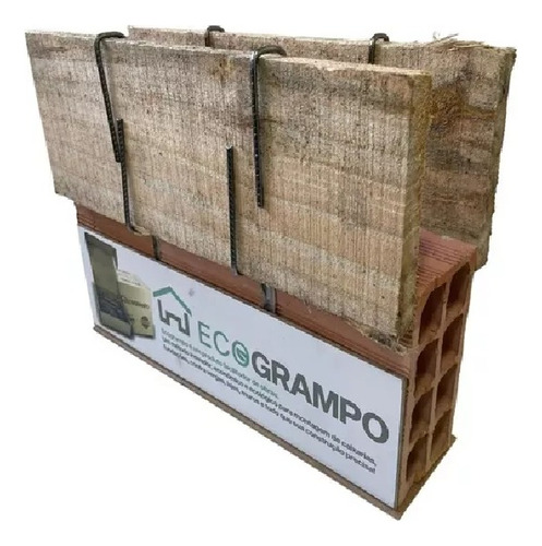 Kit2cx 80u Grampo Caixaria Laje Baldrame Obra 11,5cm X 2,5cm