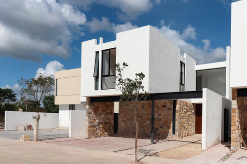 Casa En Venta En Mérida Modelo Teva En Privada Tamora, Conkal