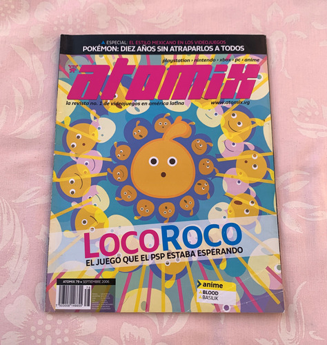 Revista Atomix Numero 79 Septiembre 2006 Portada Locoroco