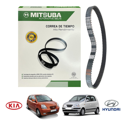 Correa De Tiempo Kia Picanto Hyundai Atos 101 Dientes