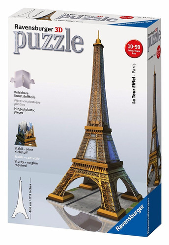 Ravensburger Rompecabezas Torre Eiffel 3d