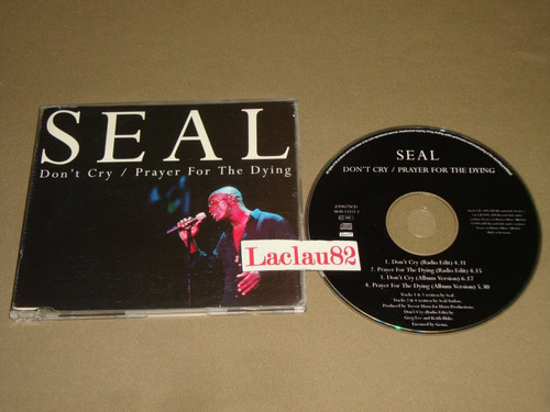 Seal Dont Cry Prayer For The Dying 1995 Ztt Cd Promo Germany