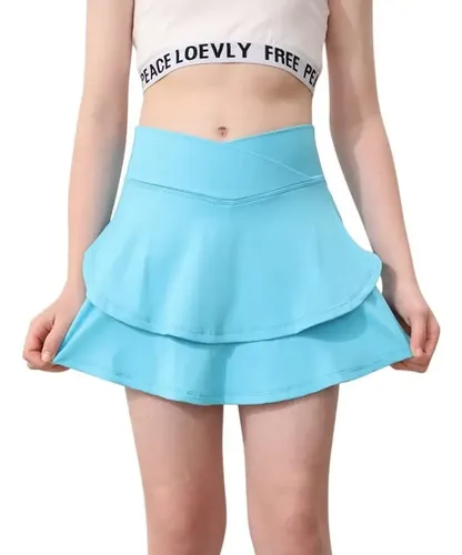 Falda De Algodón Para Niña – Ropa De Primavera Verano, Suave Y Transpirable, Diseño Princesa Pastel (Talla única)