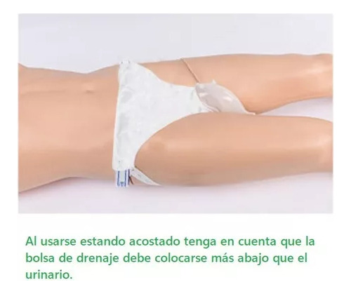 Silicona Bolsa Para Orinar Reutilizable 2000ml Para Hombre