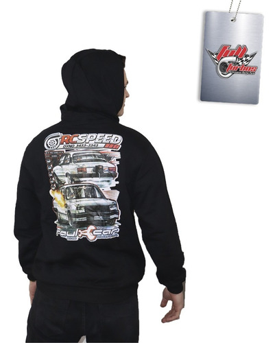 Imagem 3 de 6 de Moletom Full Turbos Racing Team / Chevette Raul Car Parceria