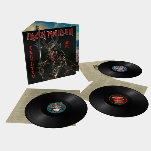 Vinilo Iron Maiden Senjutsu Triple Parlophone