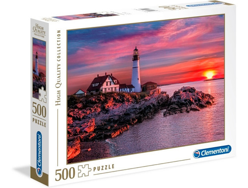 Imagen 1 de 5 de Puzzle Rompecabeza Clementoni X500 Piezas Portland 35049