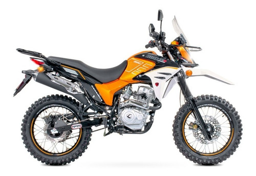 Imagen 2 de 10 de Motocicleta Carabela Route R Sonora 200 Naranja