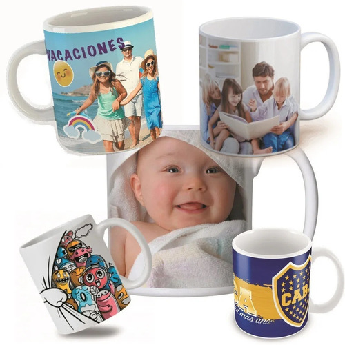 Taza Personalizada  Fotos Texto Logo Cumple Bola8 X10 