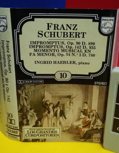 Casete Franz Schubert 1981 España (9.5 De 10)
