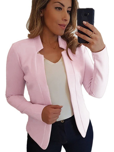 Blazer Pequeño Profesional Casual Para Mujer