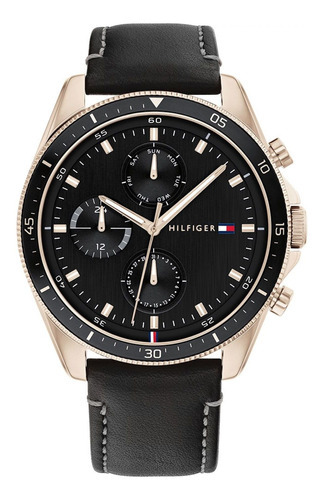 Reloj Tommy Hilfiger Tmy1791836 Negro Hombre