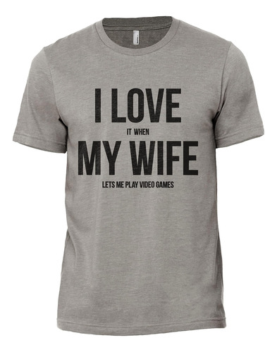 Thread Tank I Love My Wife Camisa Para Hombres Videojugadore