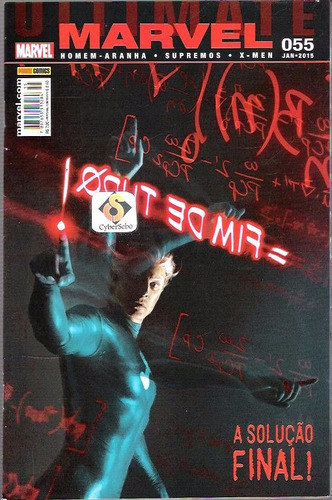 Hq Ultimate Marvel - Homem Aranha Supremos X-men 55