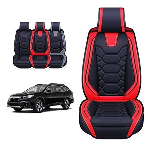 Funda De Cuero De Pu Auto Auto Compatible Con Subaru M6zle